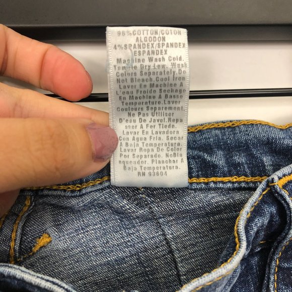 JNCO Vintage Corset Tie Up Flare Jeans Bell Bottom - Picture 11 of 13